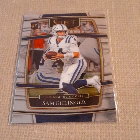 4 NFL Cards Cowboys Chargers Colts Lions Herbert Lamb Goff Ehlinger - Picture 6 of 8